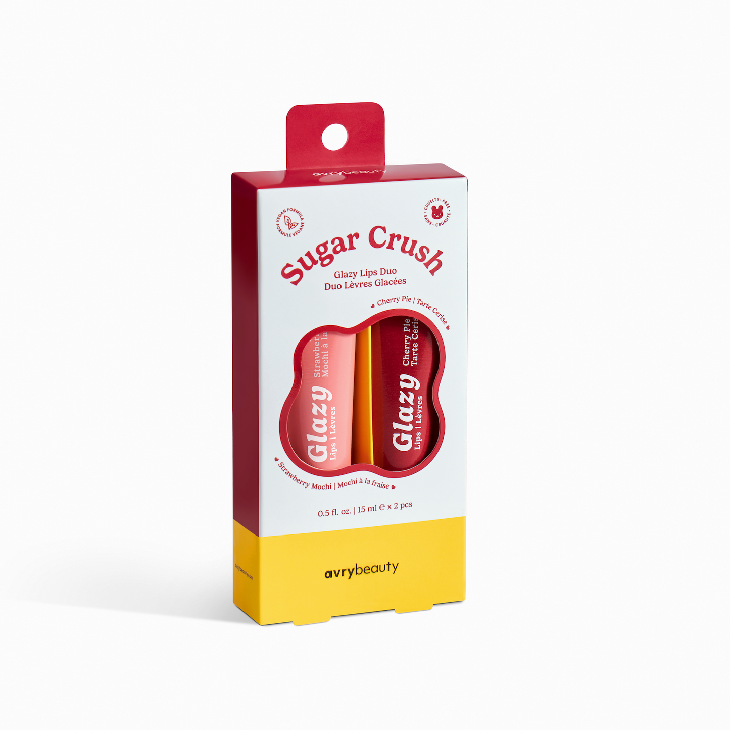 Glazy Lips DUO | Sugar Crush 2pc Strawberry Mochi/Cherry Pie