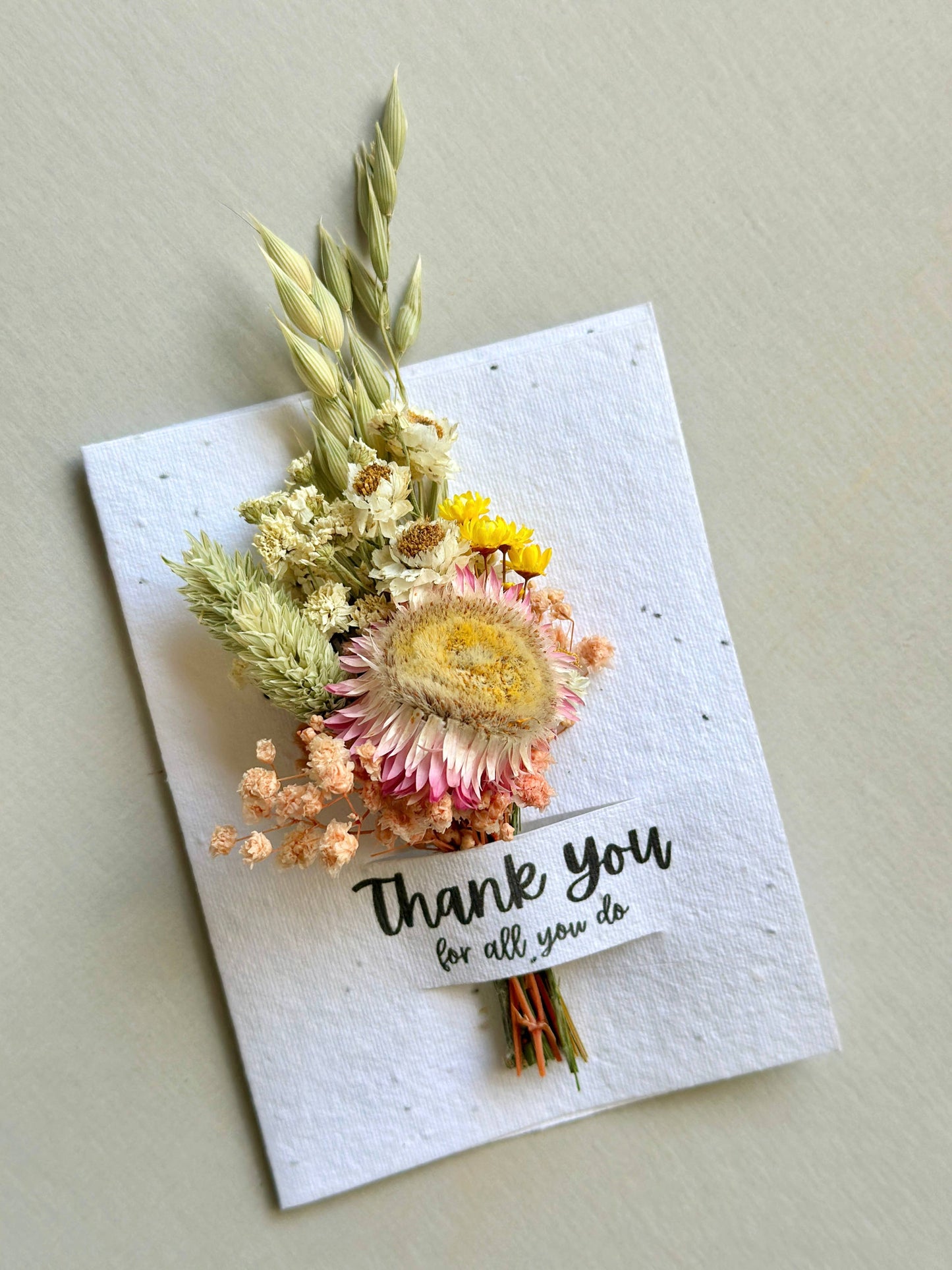 Oh Hey, Wildflower Seed Card + Mini Bouquet