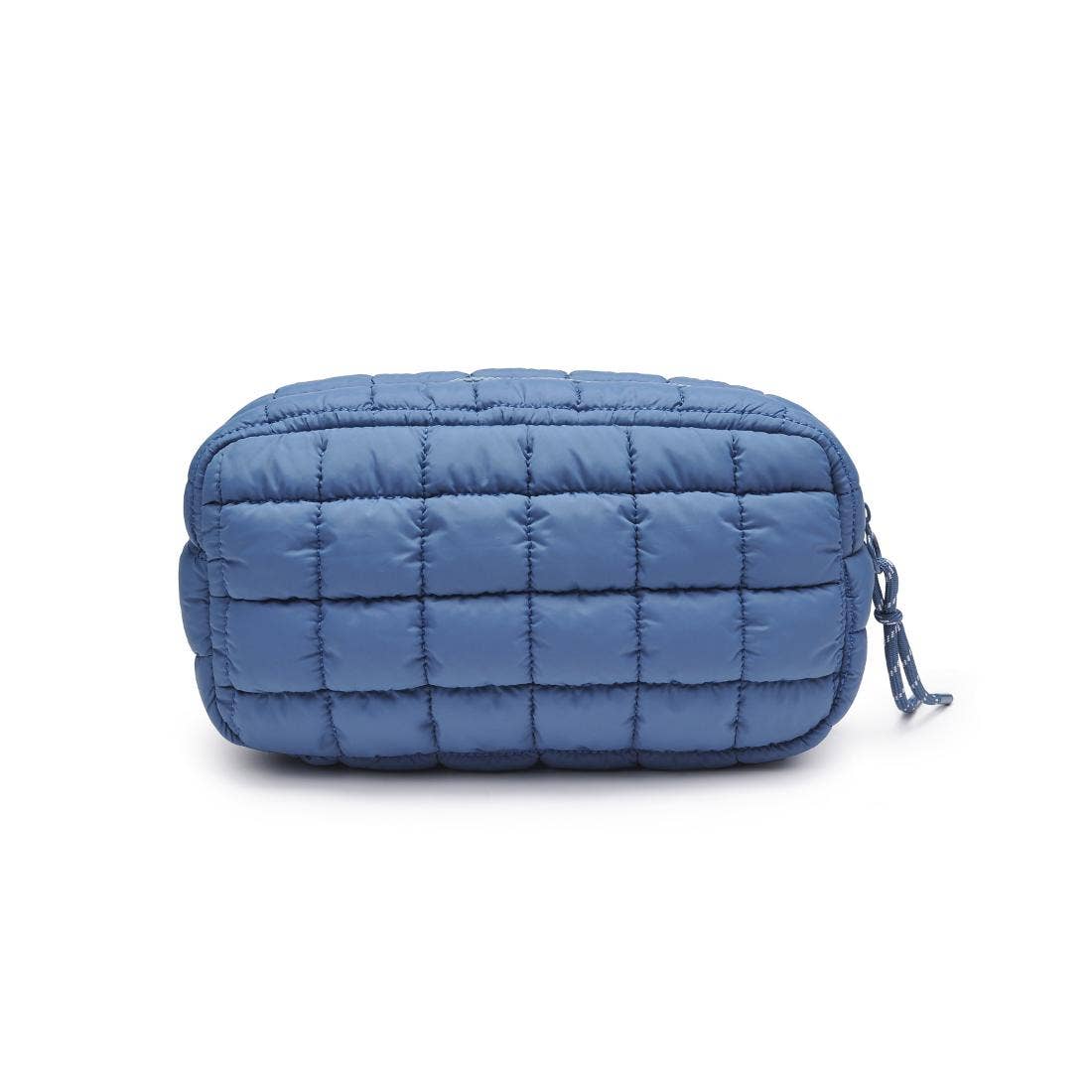 The Cloud Nine Quilted Puffer Nylon Cosmetic Pouch