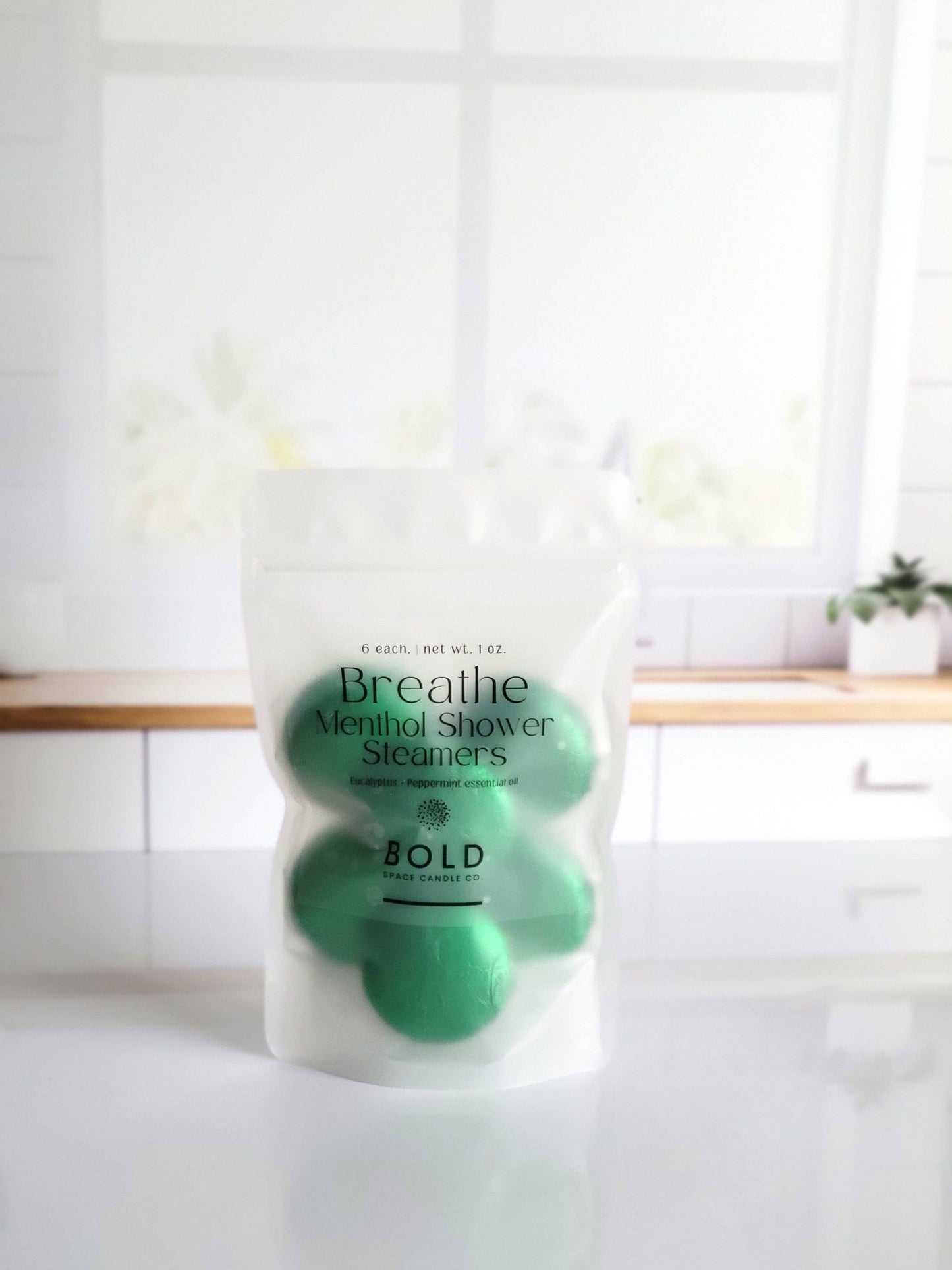 Breathe Shower Steamers | Eucalyptus + Peppermint | 6 pack