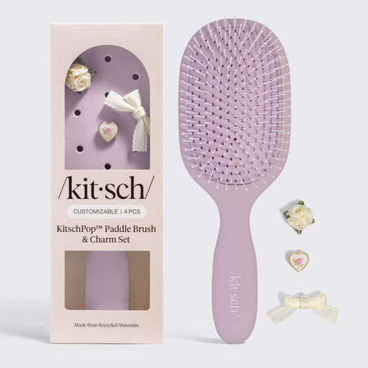 KitschPop™️ Paddle Brush | Soft Violet