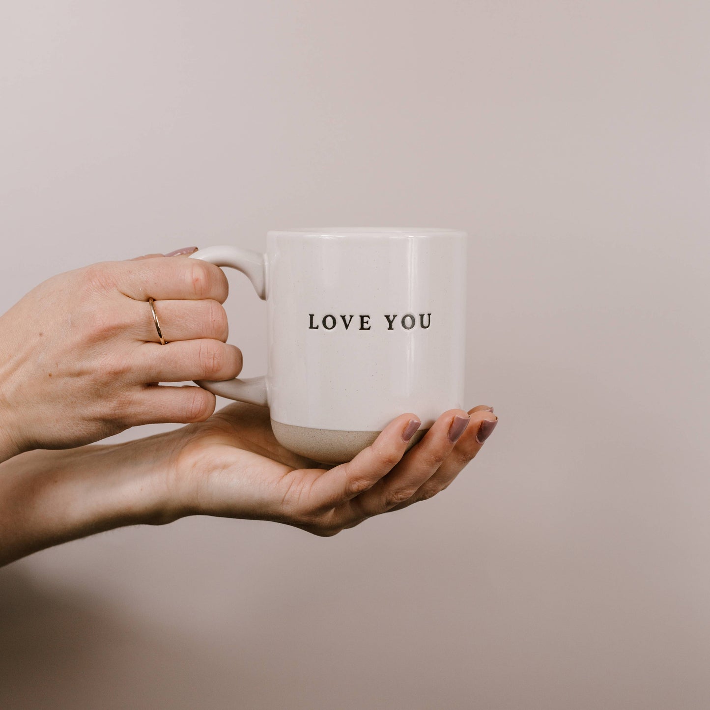 Sweet Water Decor | Love You Stoneware Coffee Mug