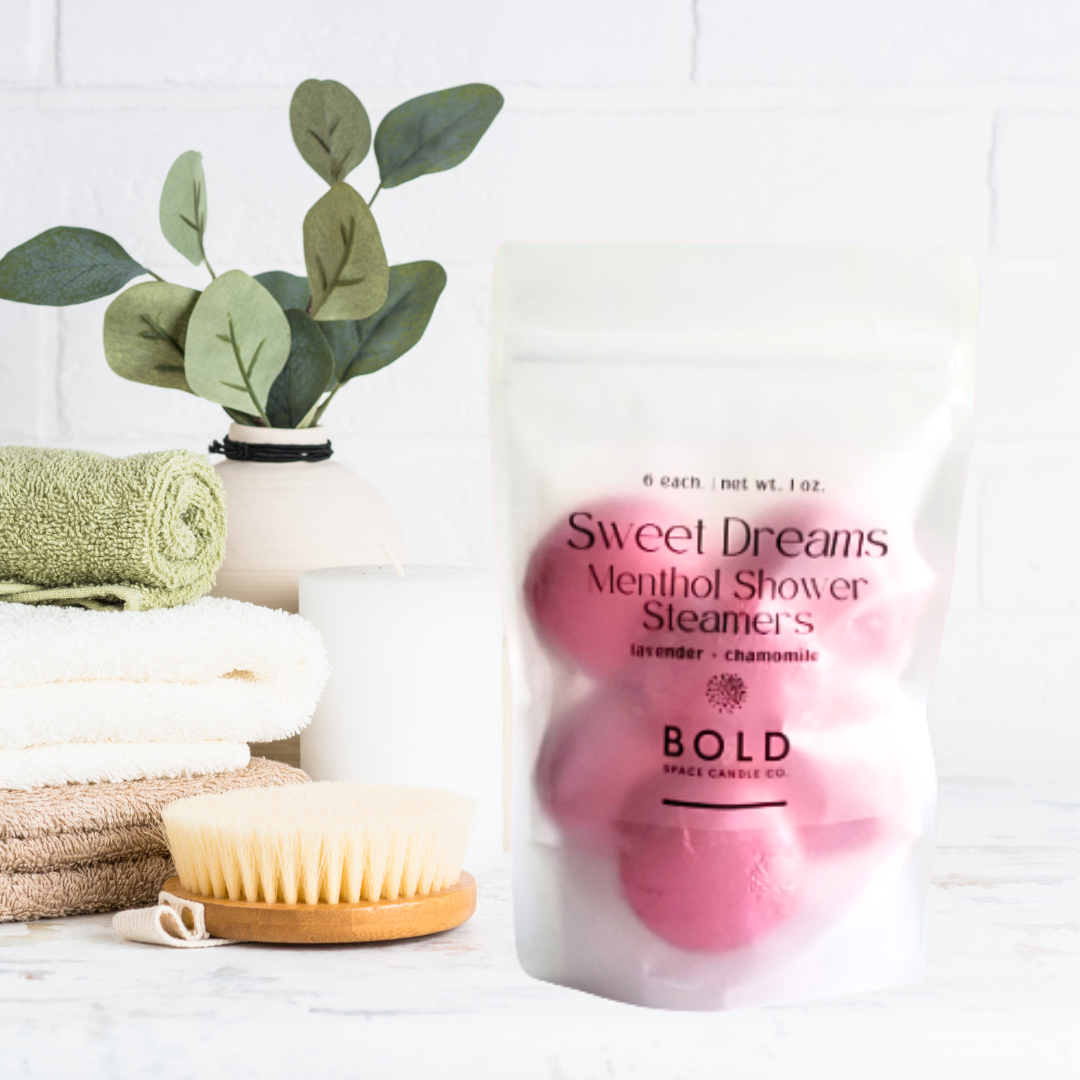 Sweet Dreams | Chamomile + Lavender Menthol Steamers | 6 pack