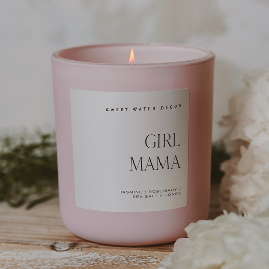 Girl Mama 15 oz Soy Candle | Matte Jar