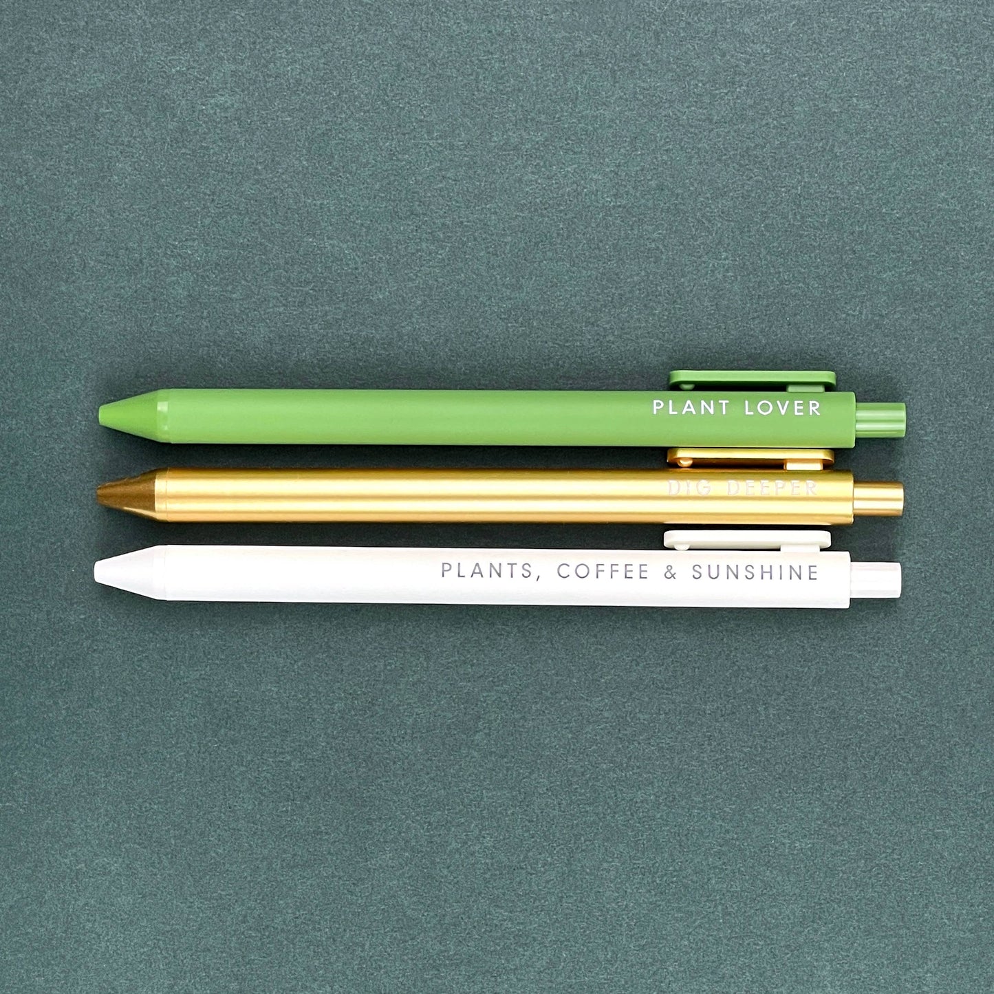 Plant Jotter Gel Pen | Set of 3