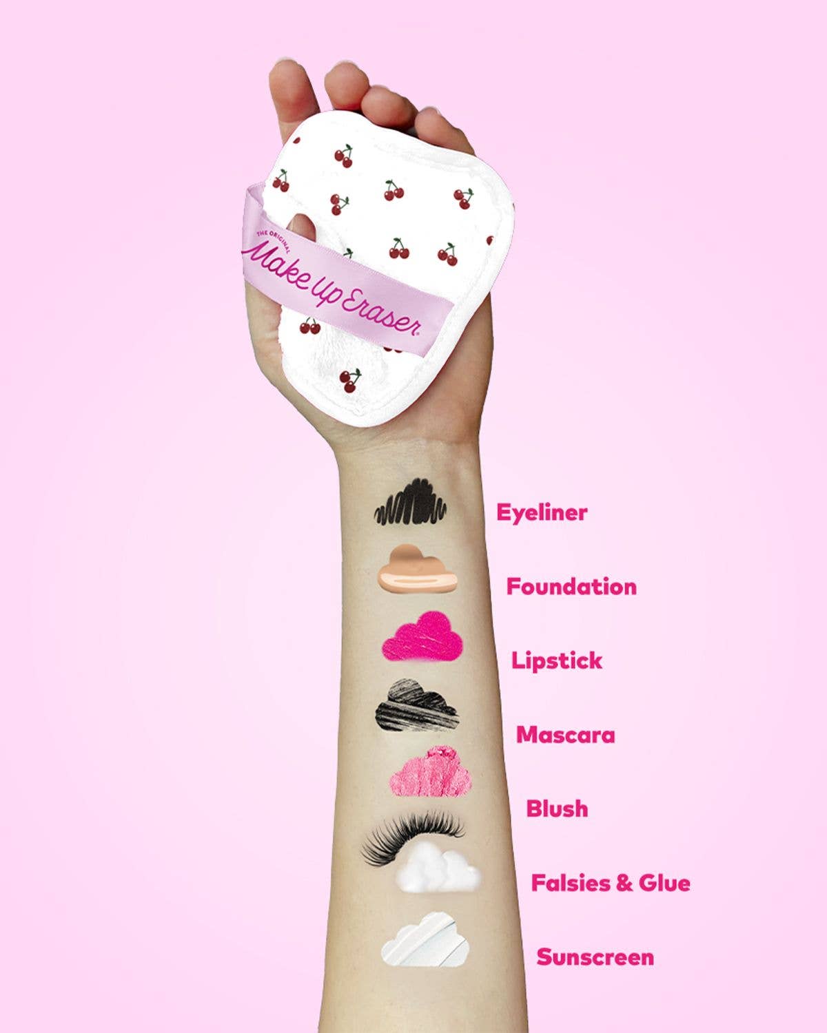MakeUp Eraser® | Cherry Crush 7-Day Set