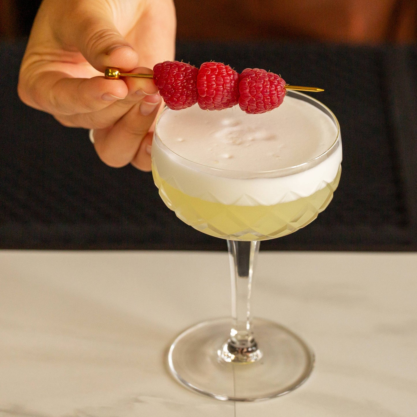 Cocktail Picks for Garnishes | Gold (12 Piece, Short)