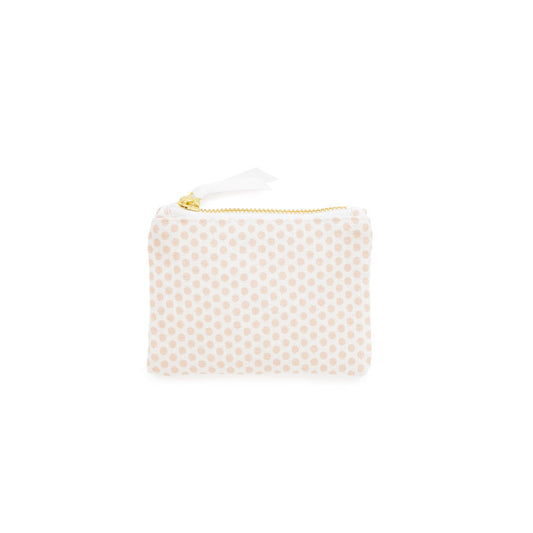 Sugar Paper | Pink Painted Dot Mini Pouch