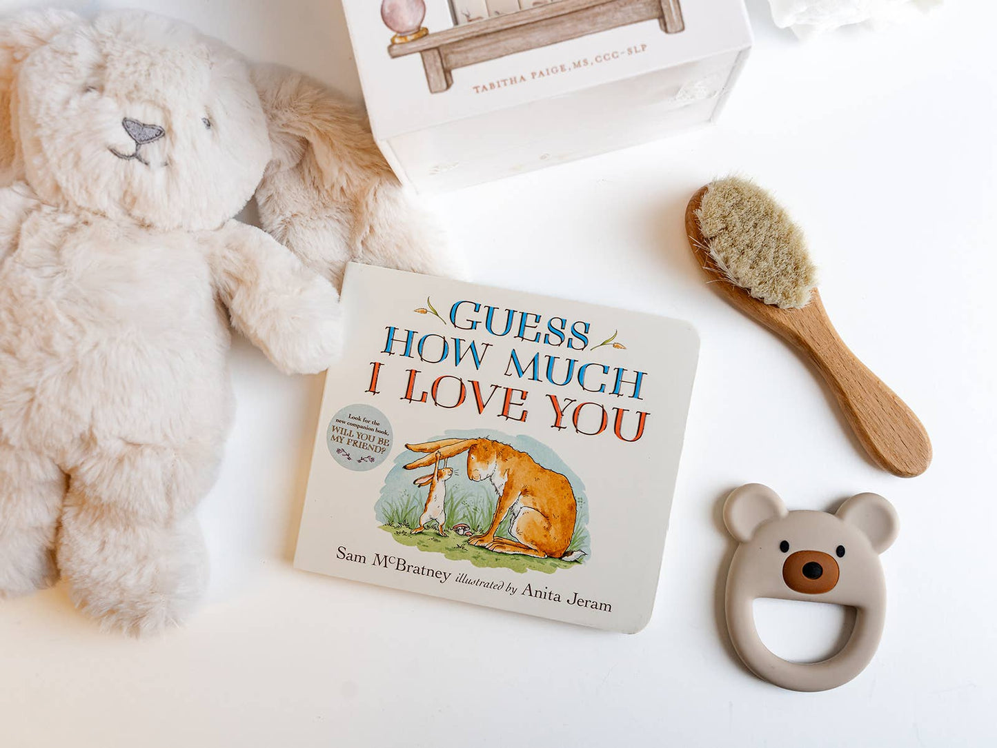 Baby Teether | Beige Bear