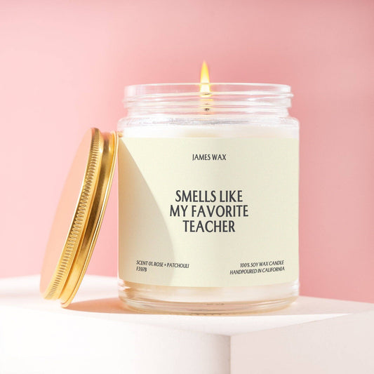 James Wax | Favorite Teacher Candle