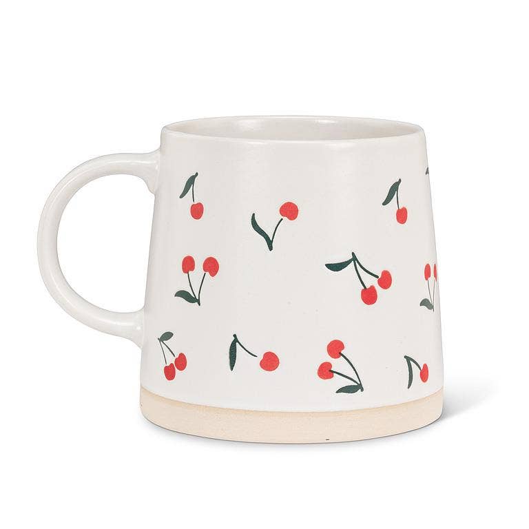 Cherry on Top Stoneware Mug