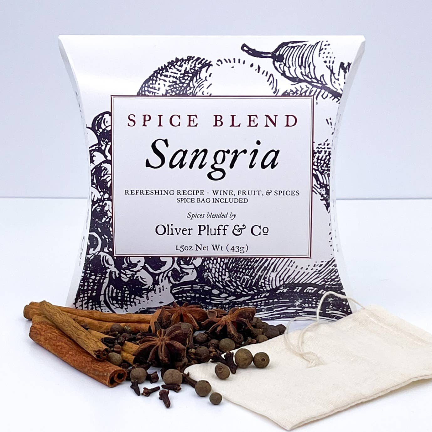 Oliver + Pluff | Sangria Spice Blend - 1.5 Gallon Package