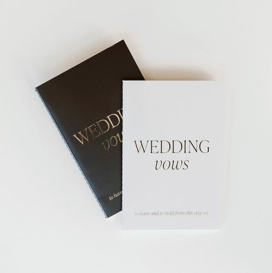 Wedding Vows Booklet Set