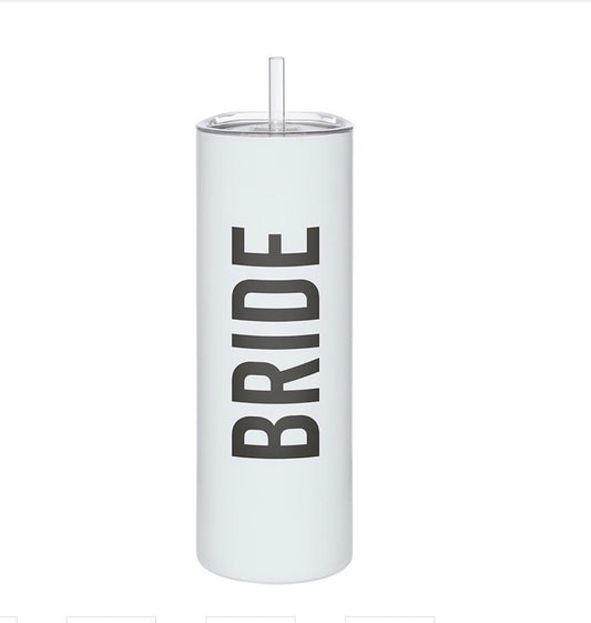 Matte Skinny Tumbler | Bride