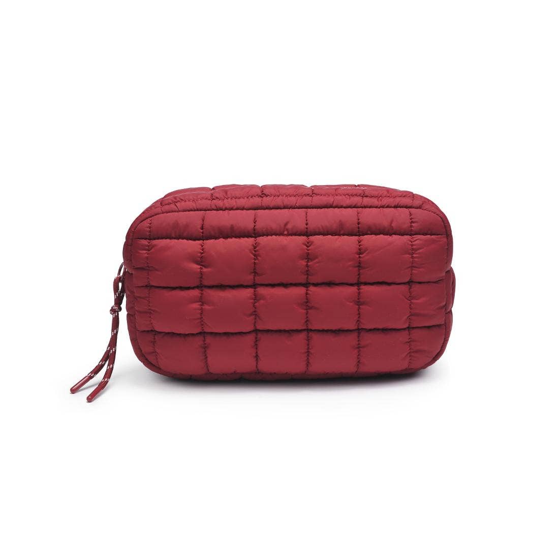 The Cloud Nine Quilted Puffer Nylon Cosmetic Pouch