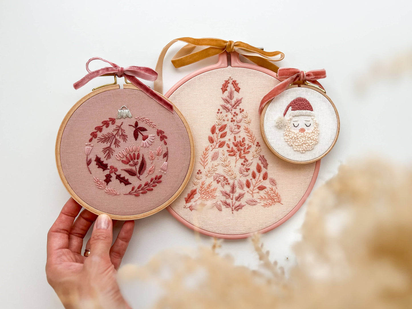 Embroidery Kit | Christmas Bauble Tree Ornament