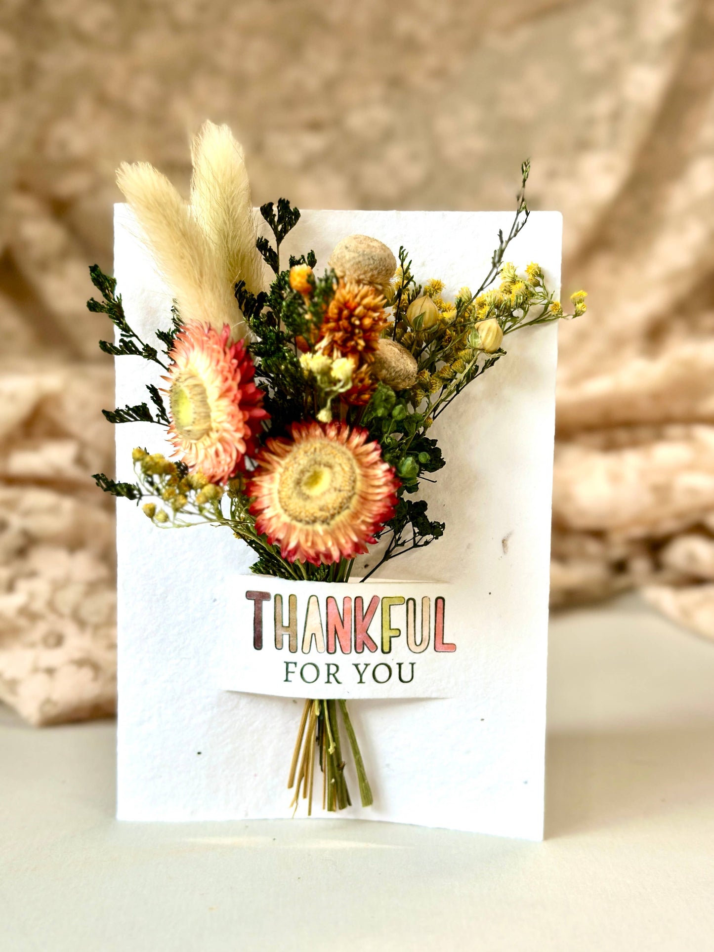 Oh Hey, Wildflower Seed Card + Mini Bouquet