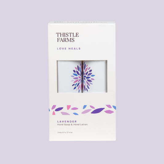 Thistle Farms | Lavender Moisturizing Hand Soap and Lotion Set