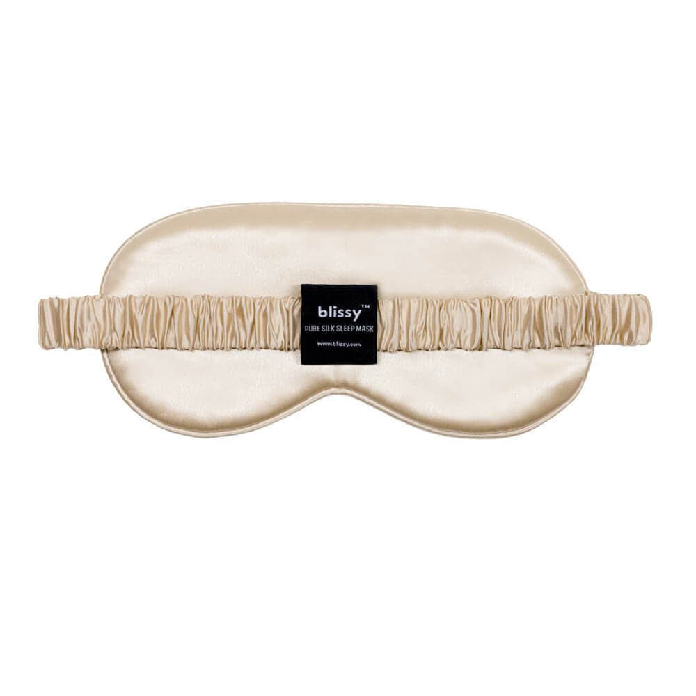 Blissy Sleep Mask | Champagne