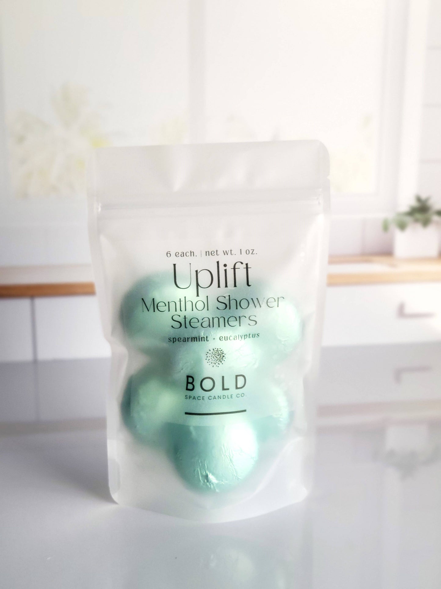 Uplift Shower Steamers | Eucalyptus + Spearmint Menthol | 6 pack