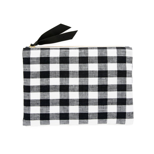 Sugar Paper | Signature Pouch | Midnight Gingham