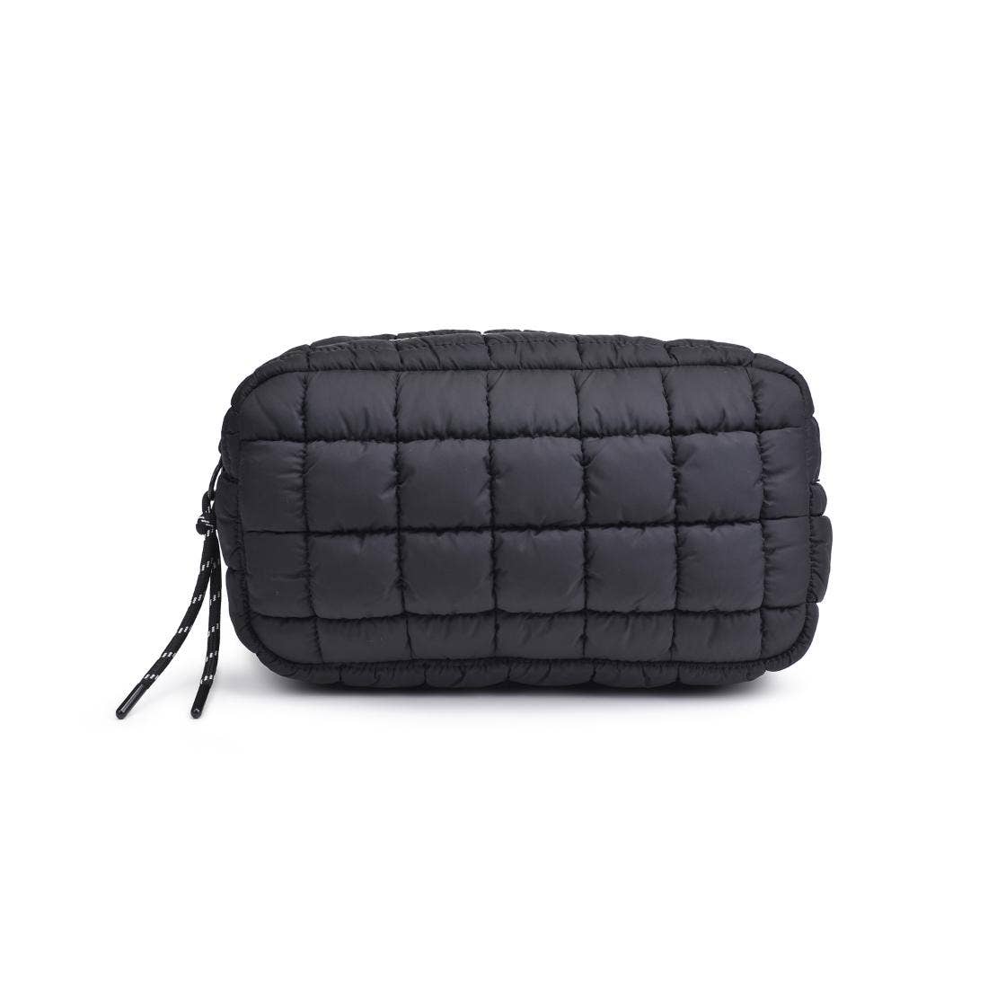 The Cloud Nine Quilted Puffer Nylon Cosmetic Pouch