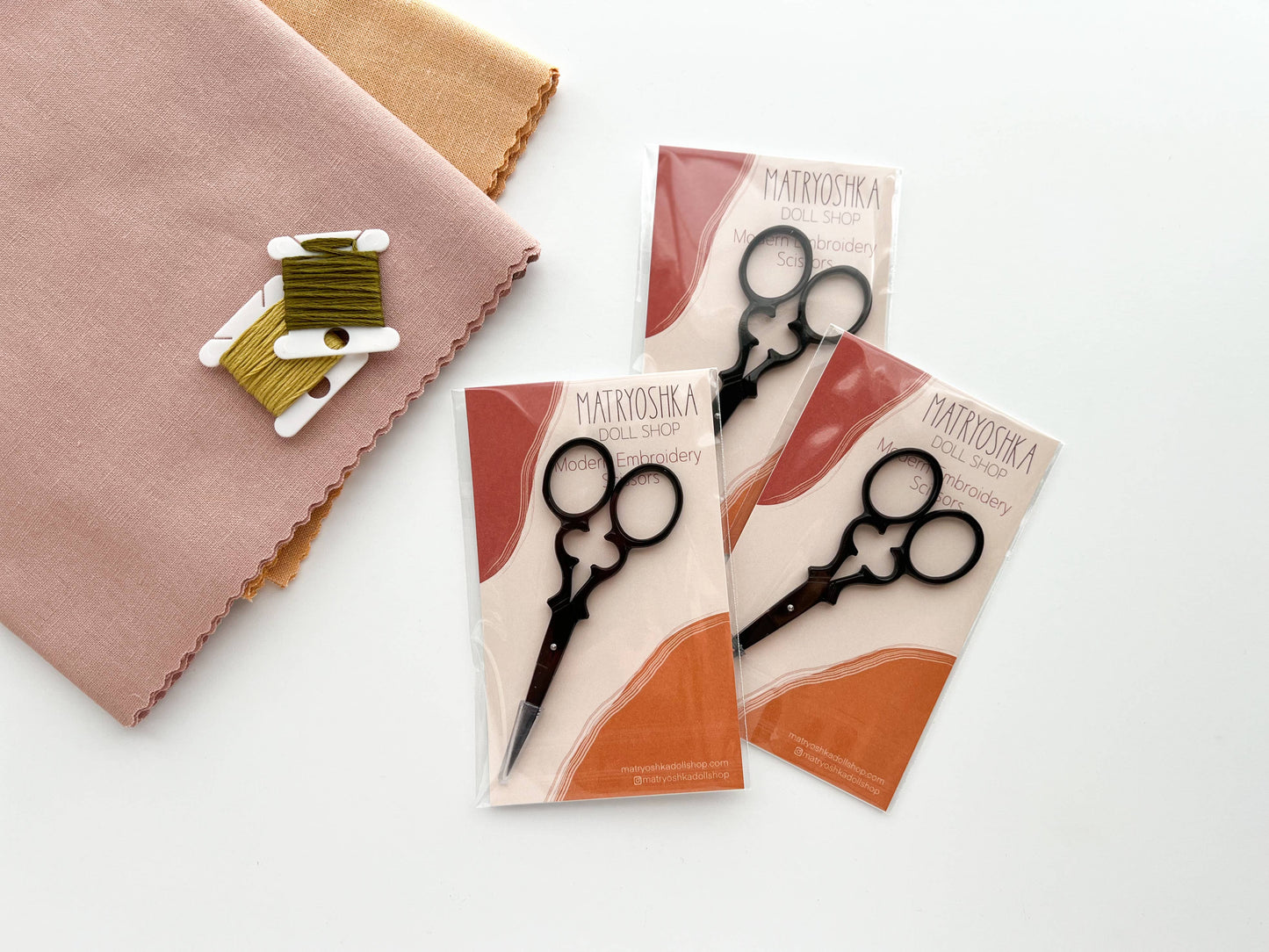 Black Vintage Embroidery Scissors