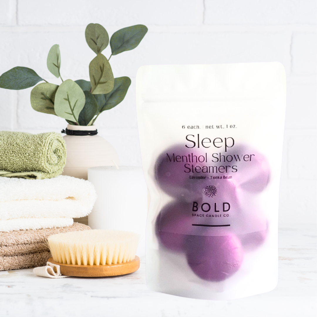 Sleep Lavender + Tonka Bean Menthol Shower Steamers
