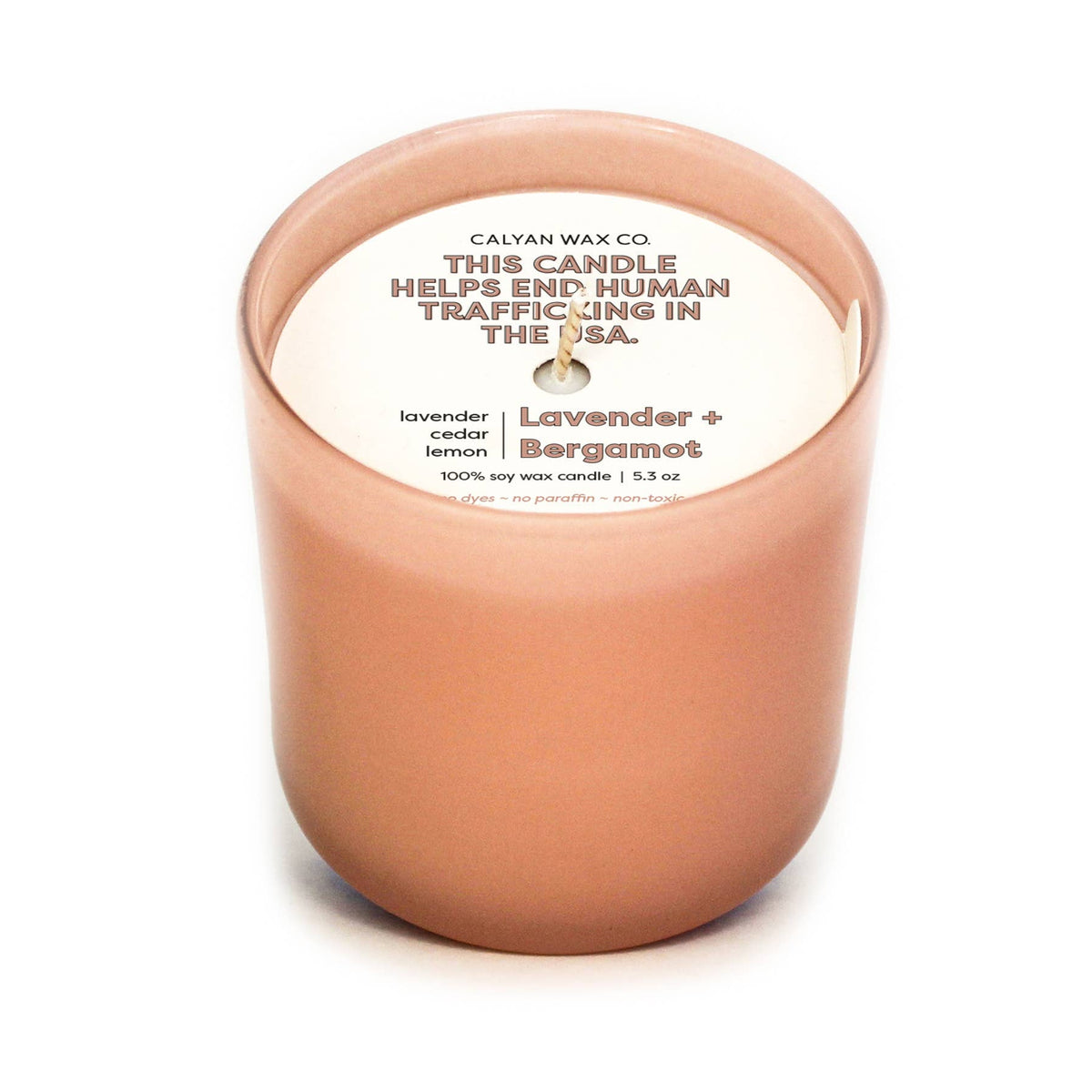 Lavender + Bergamot | Dignity Series Soy Candle