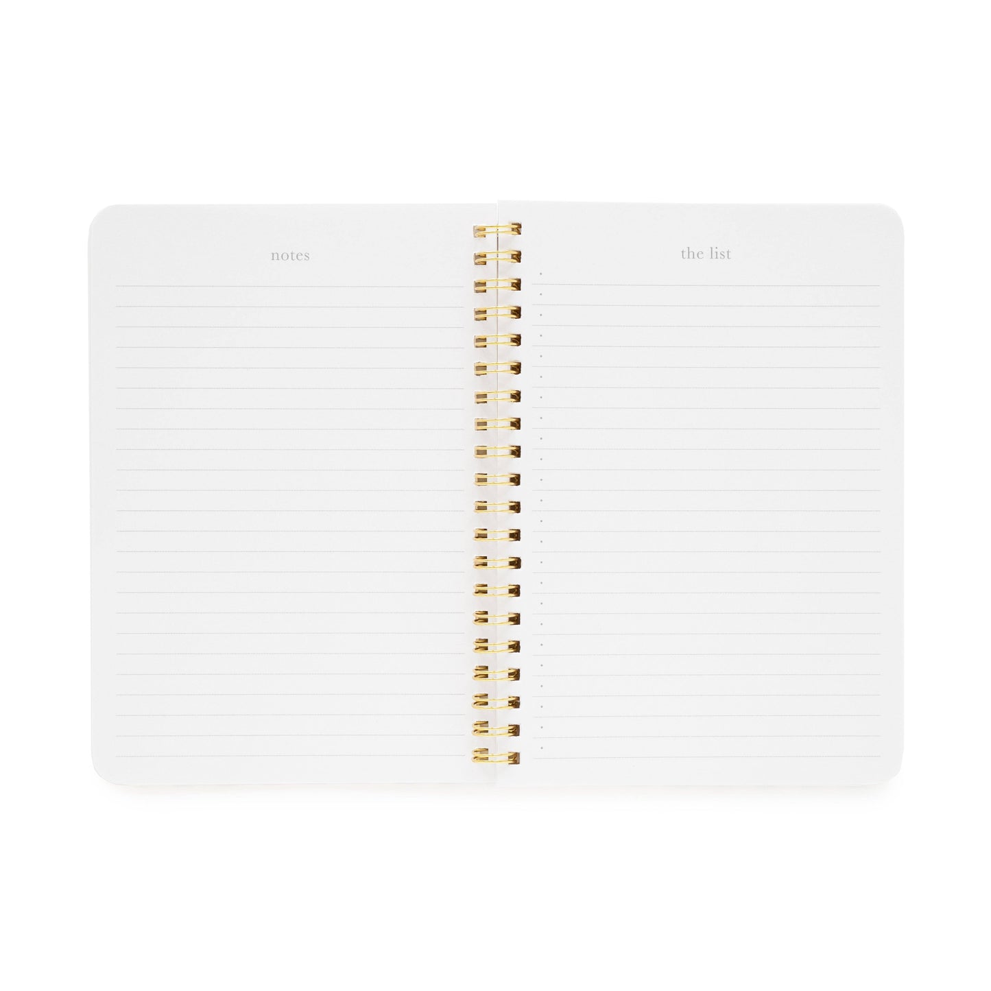 Mini Spiral Notebook| Dusty Blue Stripe