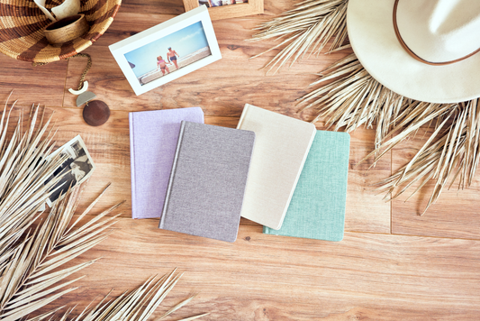 Moderne Blank Hardcover Notebook