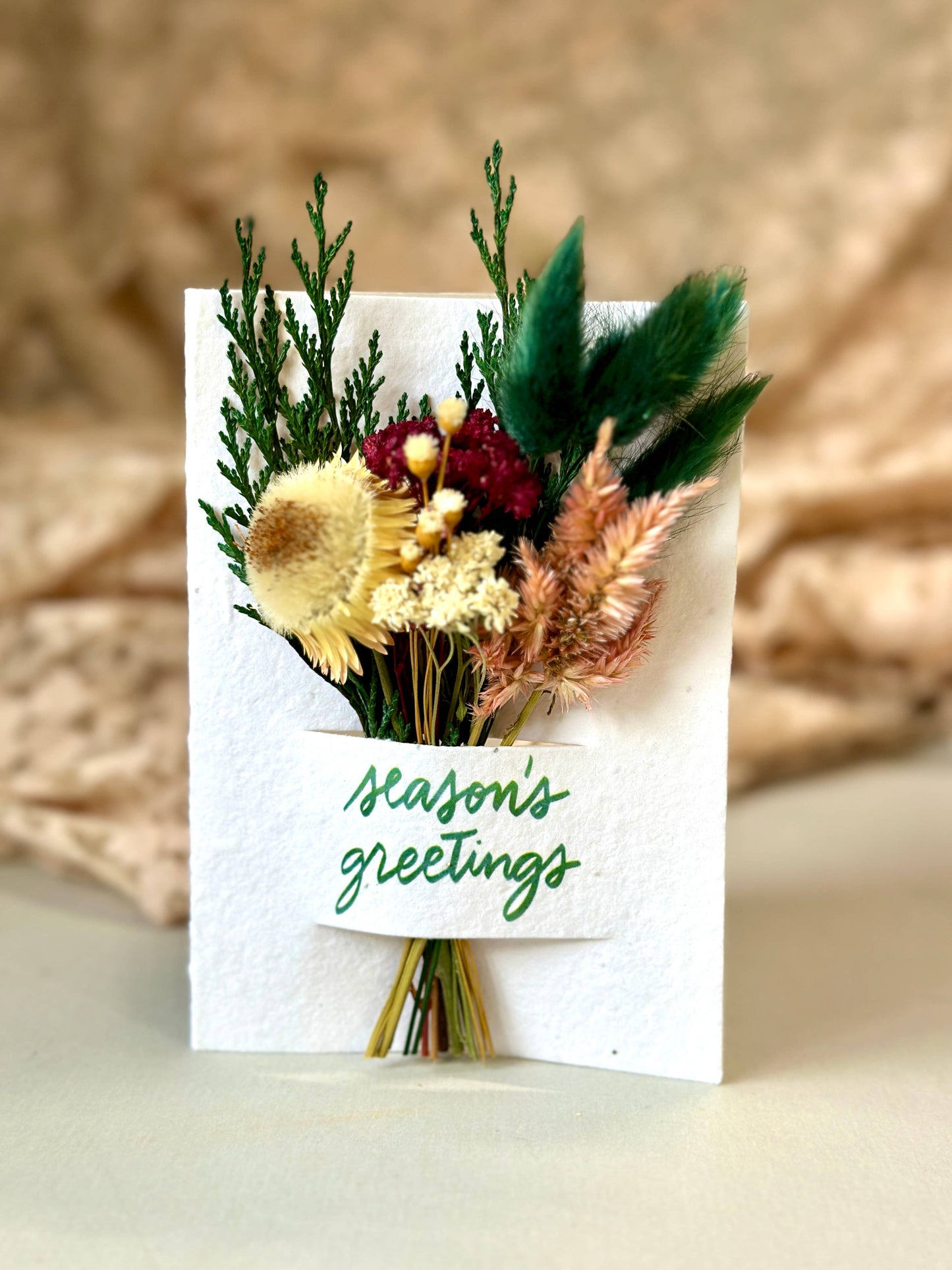 Oh Hey, Wildflower Seed Card + Mini Bouquet