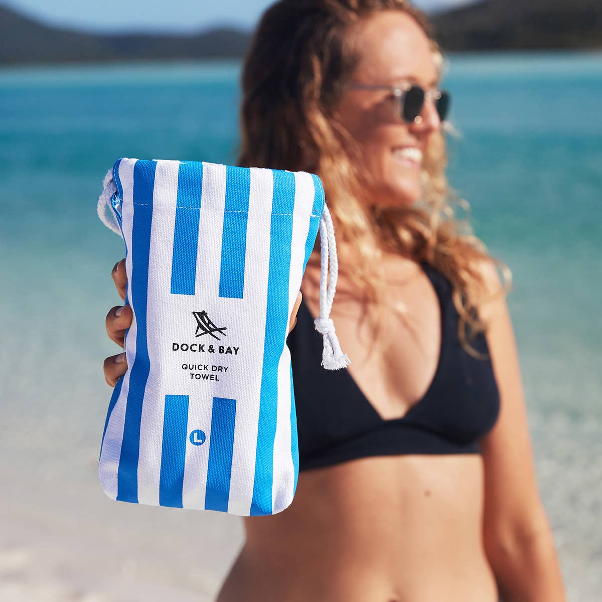 Dock & Bay Quick Dry Towels | Cabana | Bondi Blue