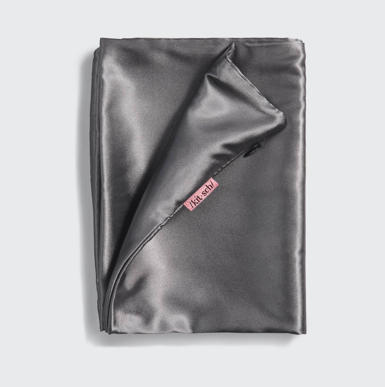 Satin Pillowcase Standard | Charcoal