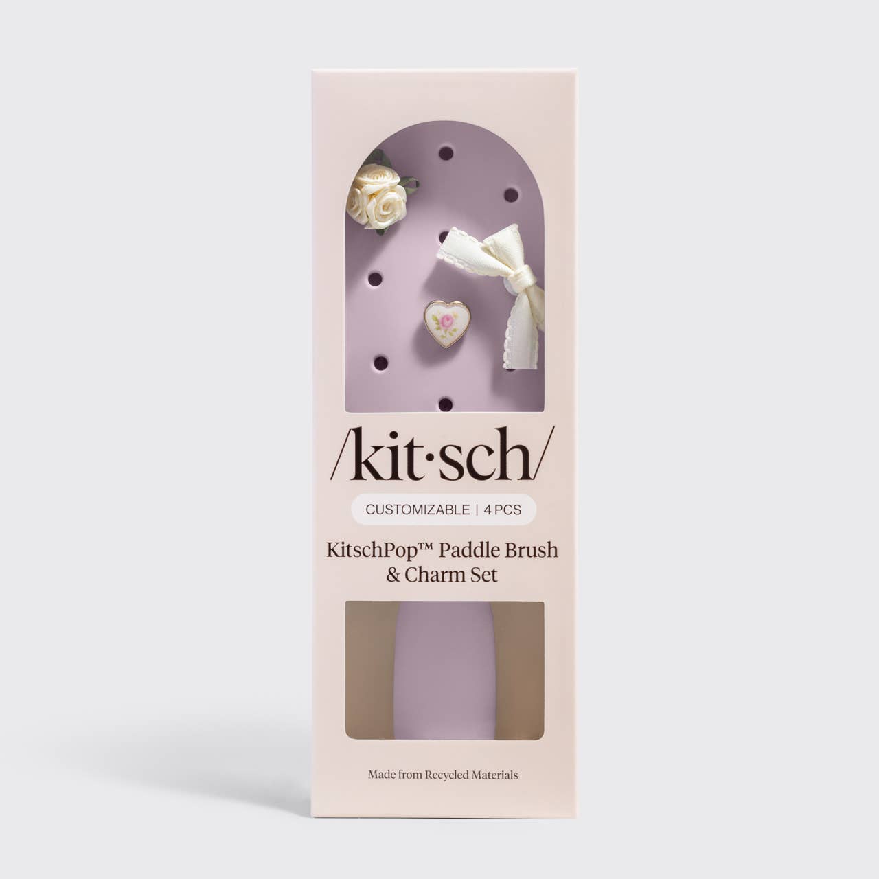KitschPop™️ Paddle Brush | Soft Violet