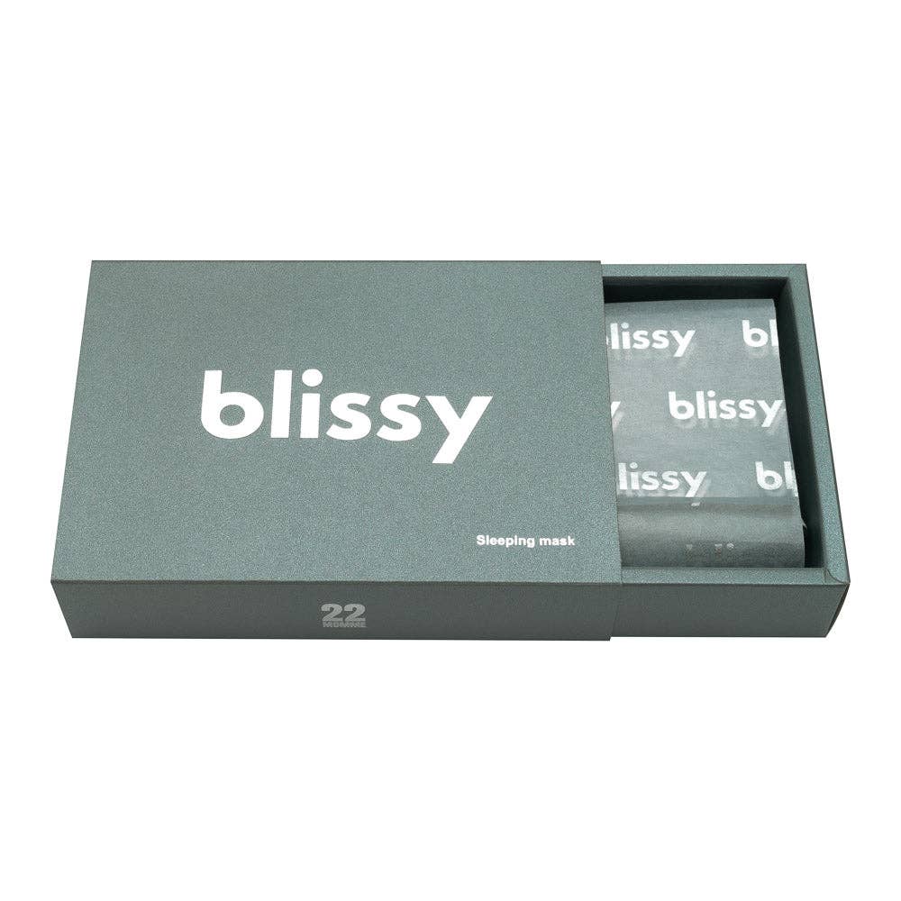 Blissy Silk Sleep Mask | Matcha