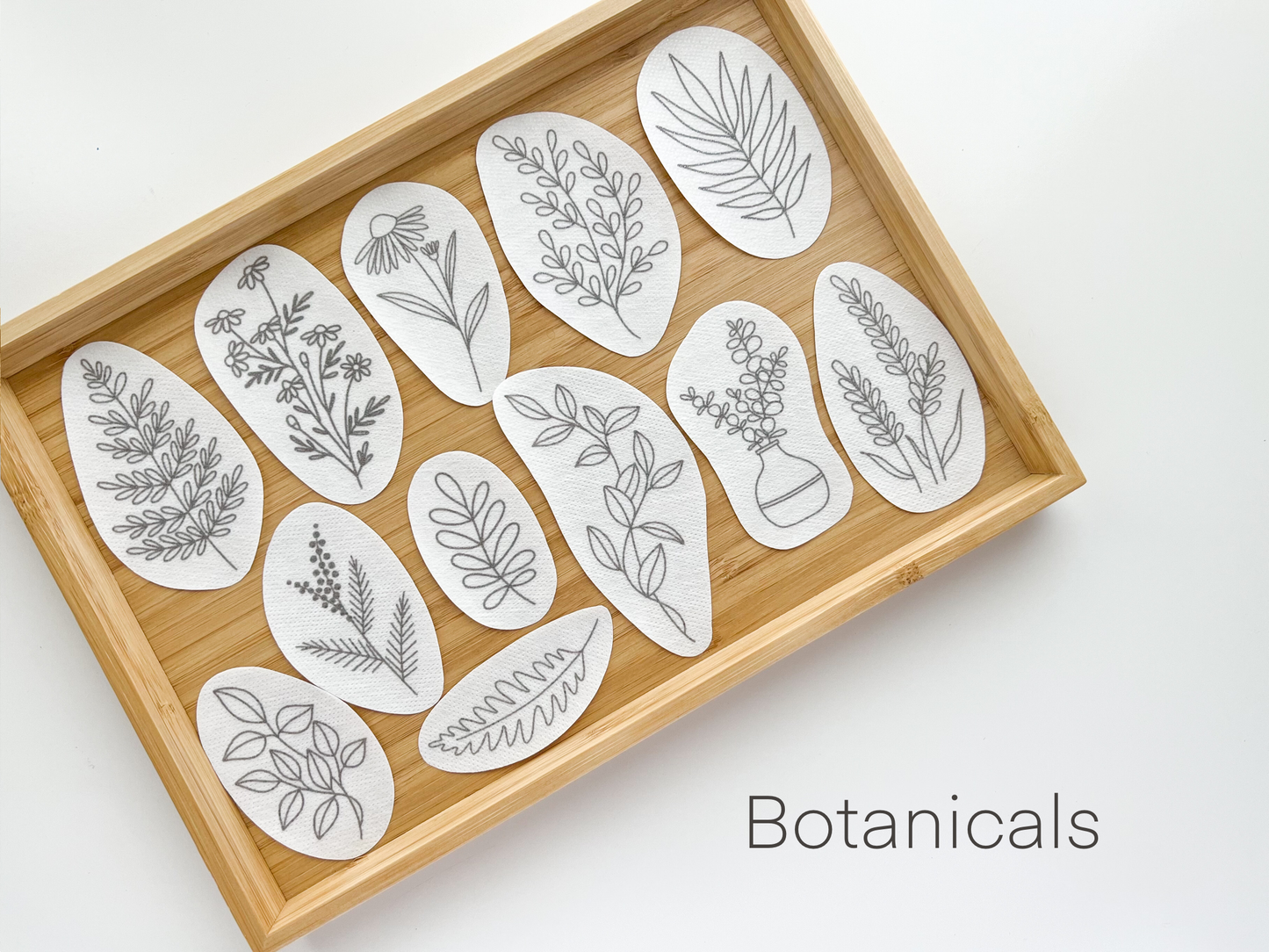 Stick & Stitch Embroidery Patterns – 12–15 Designs | Peel, Stick, Stitch & Wash Away