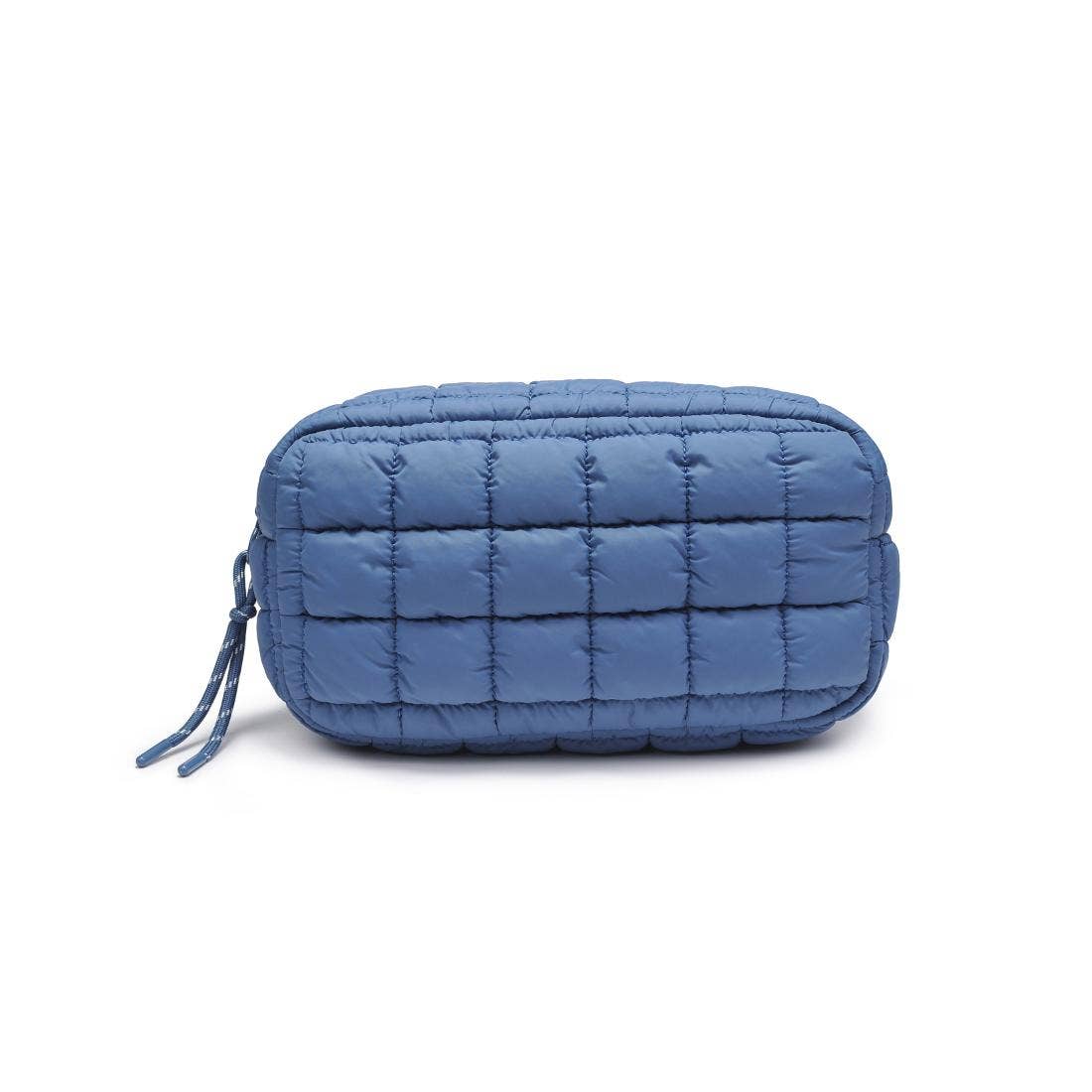 The Cloud Nine Quilted Puffer Nylon Cosmetic Pouch