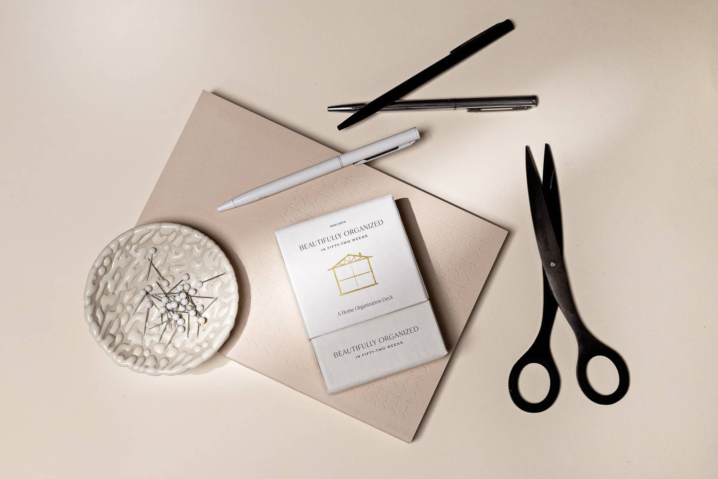 "Beautifully Organized" In 52 Weeks Card Deck