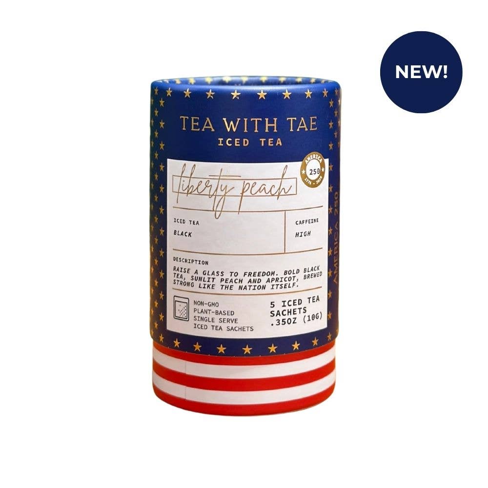 Liberty Peach Mini Tea Tube