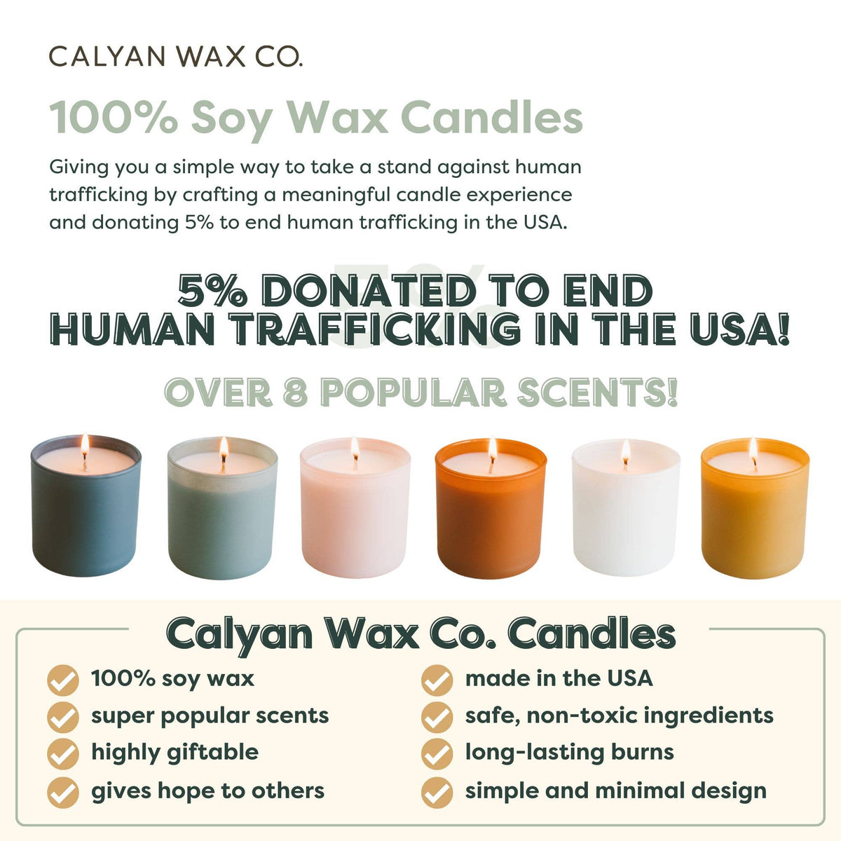 Lavender + Bergamot | Dignity Series Soy Candle