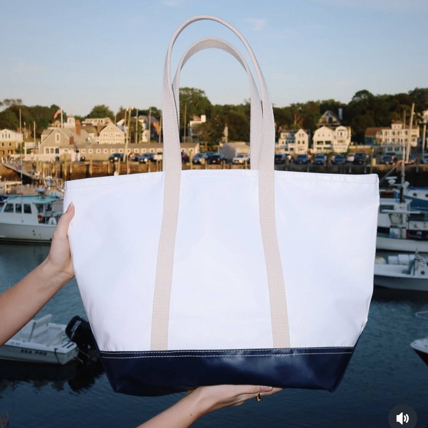 Big Sur Splash Tote | 2-Tone