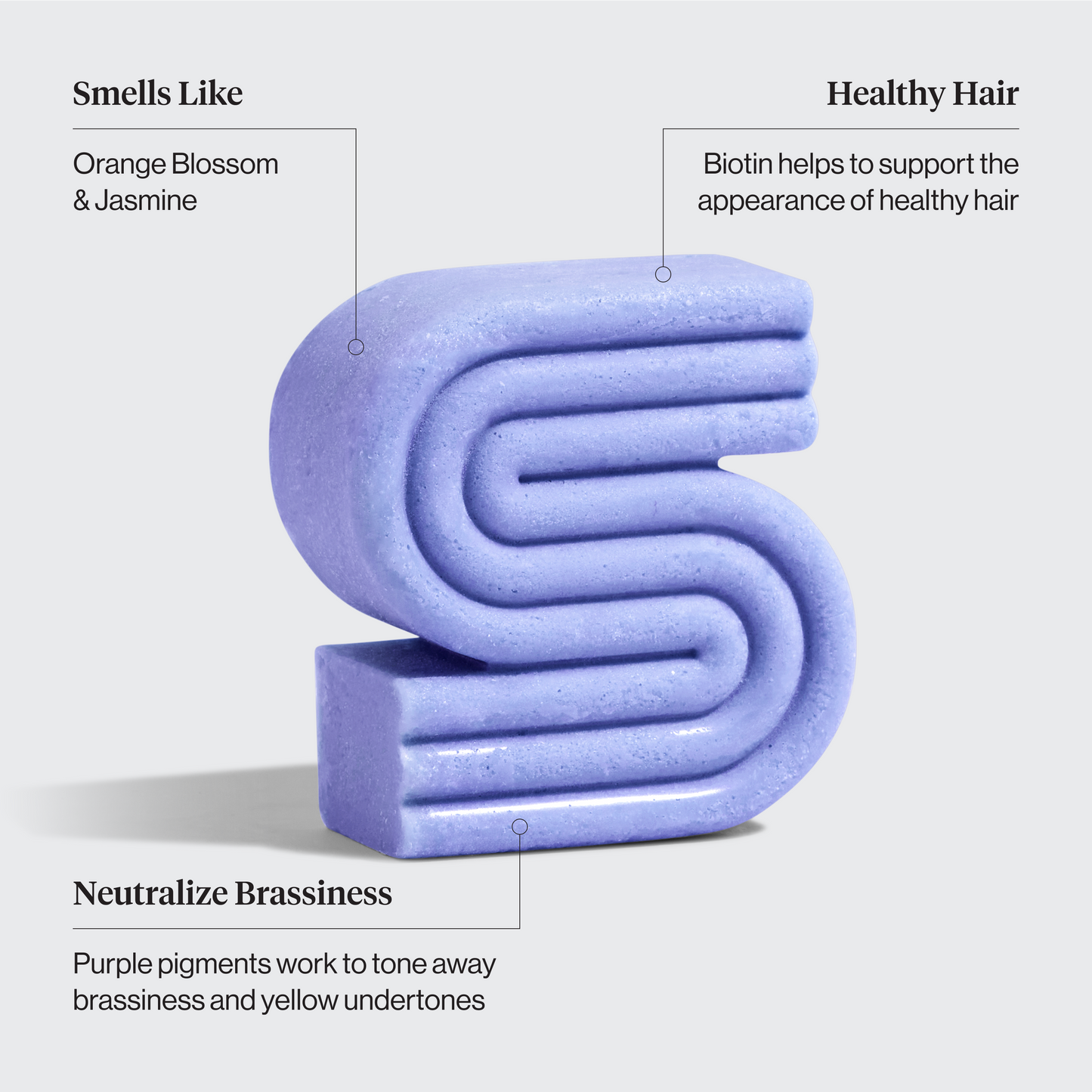 Purple Toning Shampoo + Conditioner Bar Combo for Color-Treated + Grey Hair