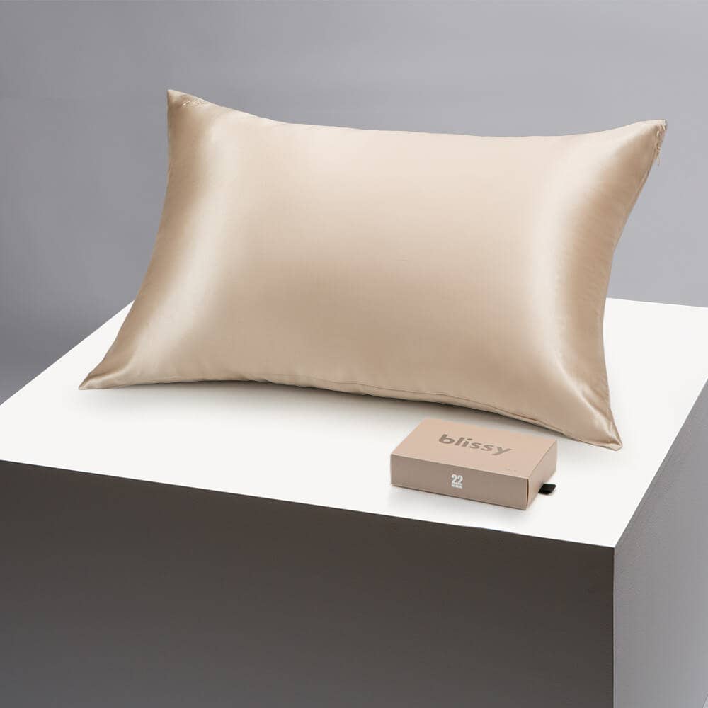 Blissy Silk Pillowcase | Champagne | Standard
