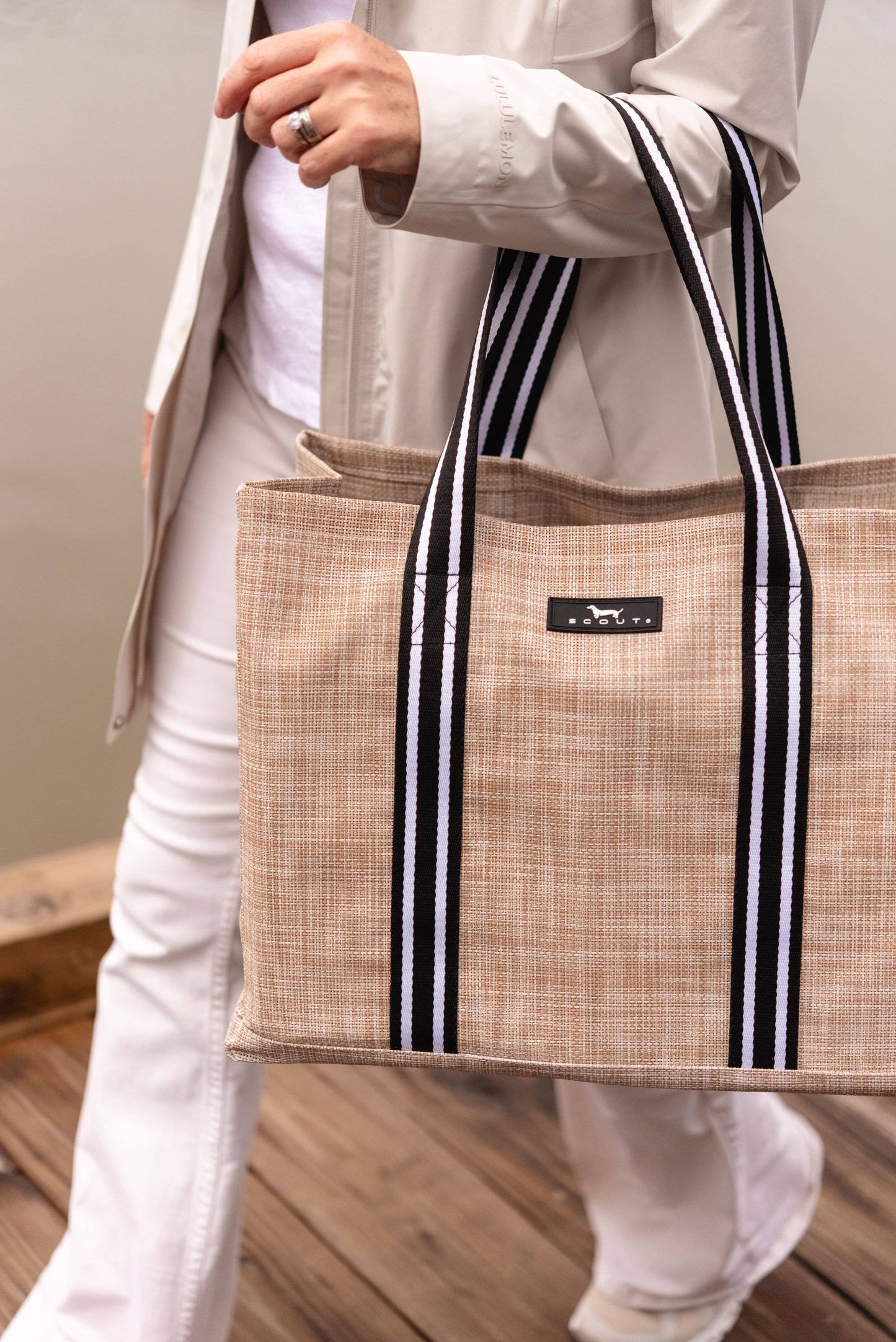 Scout Bag | Roadtripper Tote Sand Woven