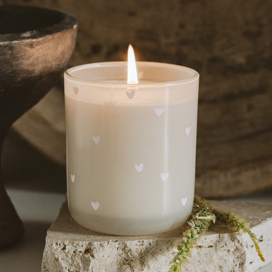 Sweet Water Decor | All Over Hearts 12 oz Soy Candle