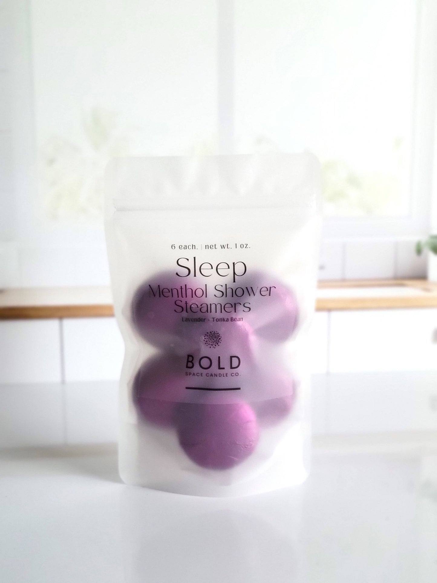 Sleep Lavender + Tonka Bean Menthol Shower Steamers