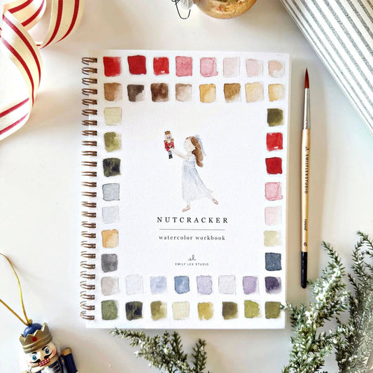 Paint-Your-Own Nutcracker Watercolor Book