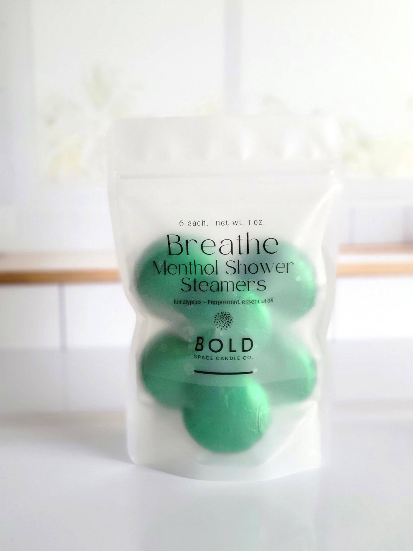 Breathe Shower Steamers | Eucalyptus + Peppermint | 6 pack