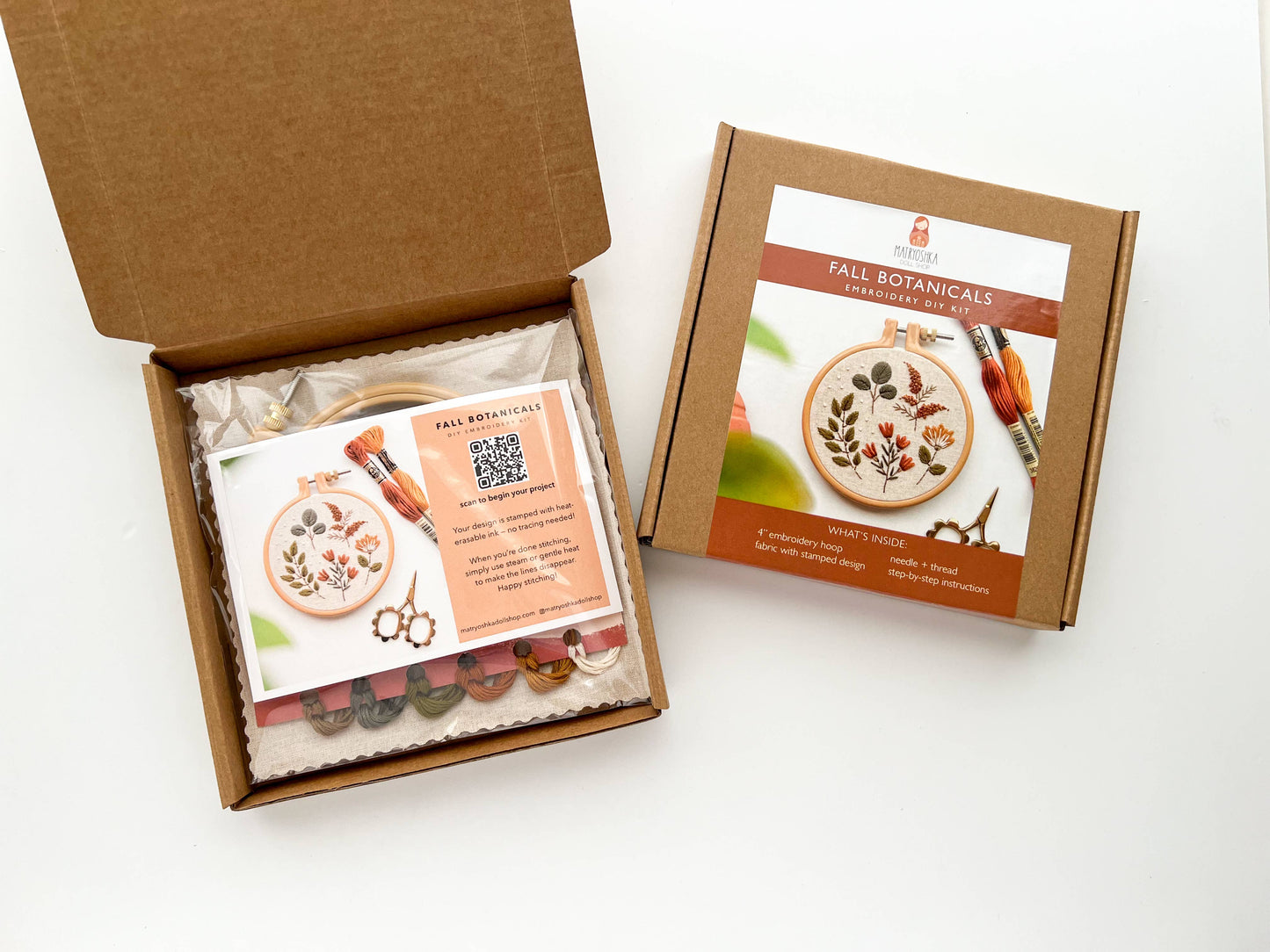 Fall Botanicals Embroidery Kit